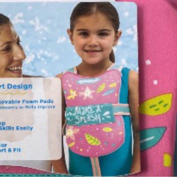 NWT Swim School Progressive Swim Trainer Level 3 Pink or Blue Ages 2-5 Years - Picture 10 of 13